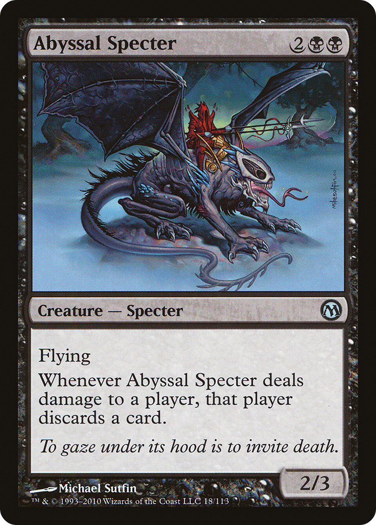 Image of Abyssal Specter (DPA-018) - Duels of the Planeswalkers