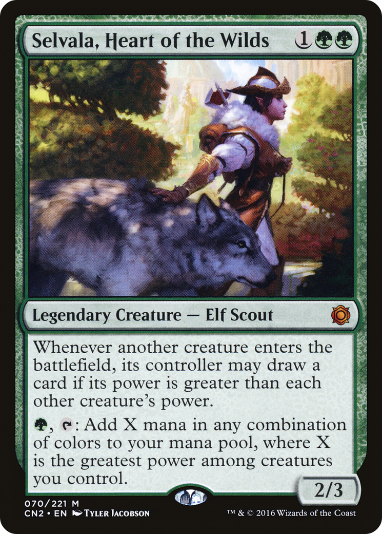Image of Selvala, Heart of the Wilds (CN2-070) - Conspiracy: Take the Crown