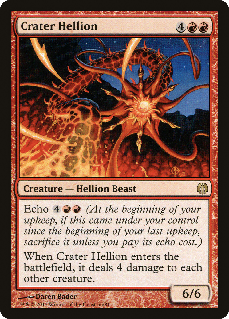 Image of Crater Hellion (DDL-056) - Duel Decks: Heroes vs. Monsters