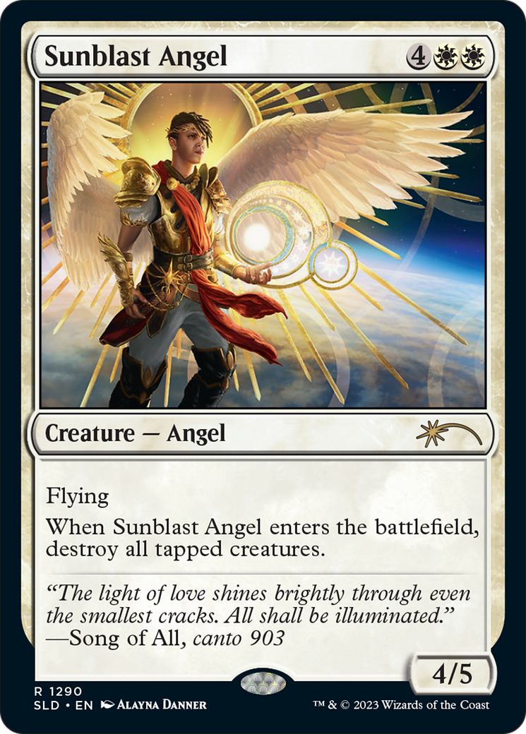 Image of Sunblast Angel (SLD-1290) - Secret Lair Drop