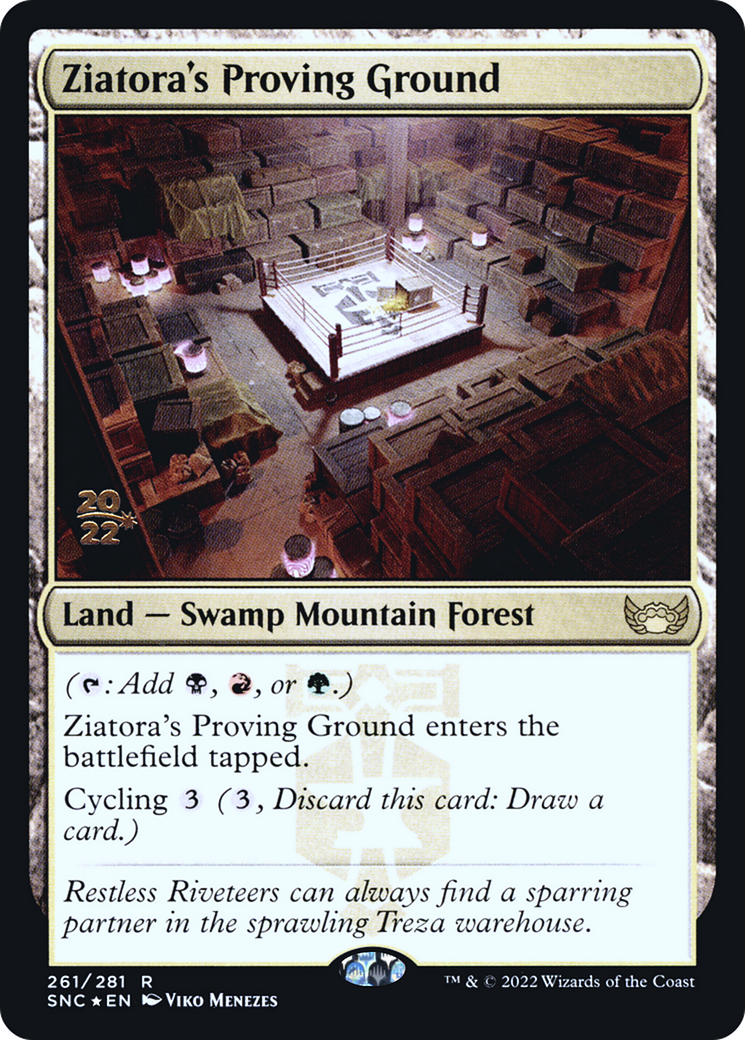 Image of Ziatora's Proving Ground (PRE-261) - Streets of New Capenna Promos Foil