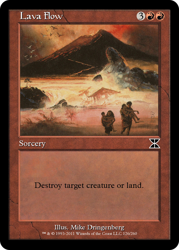 Image of Lava Flow (ME4-126) - Masters Edition IV Foil