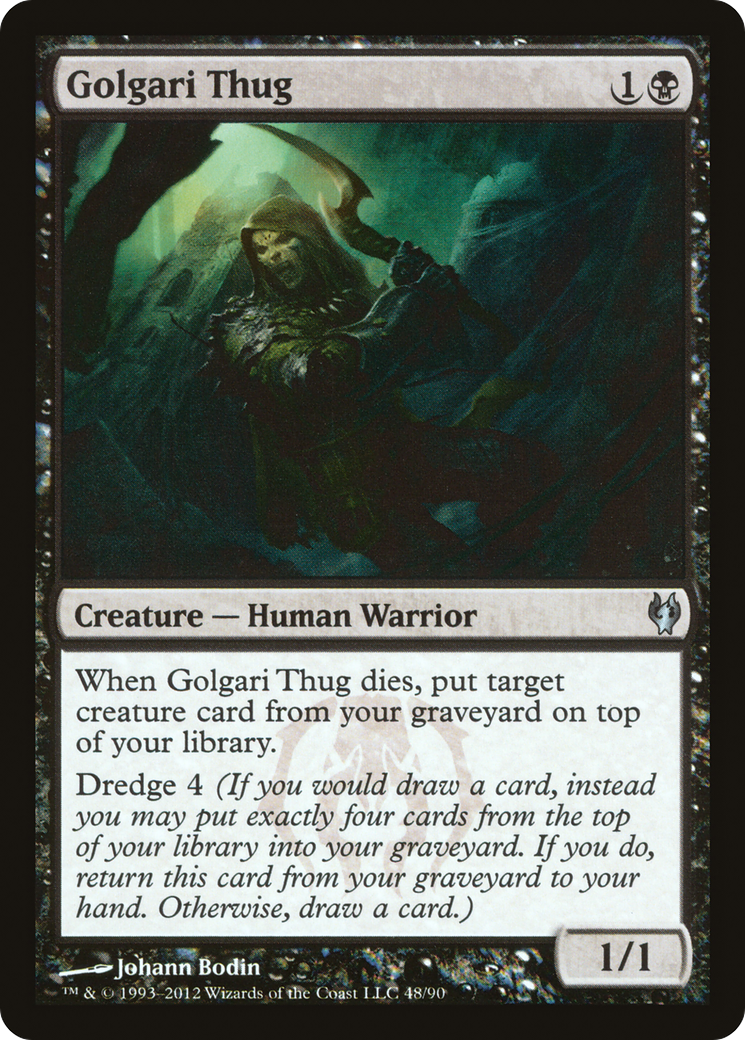 Image of Golgari Thug (DDJ-048) - Duel Decks: Izzet vs. Golgari