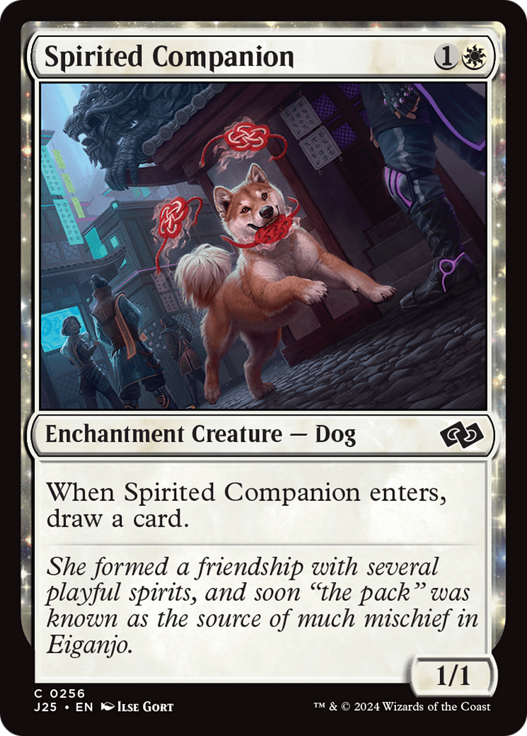 Image of Spirited Companion (J25-256) - Foundations Jumpstart: (enchantment)