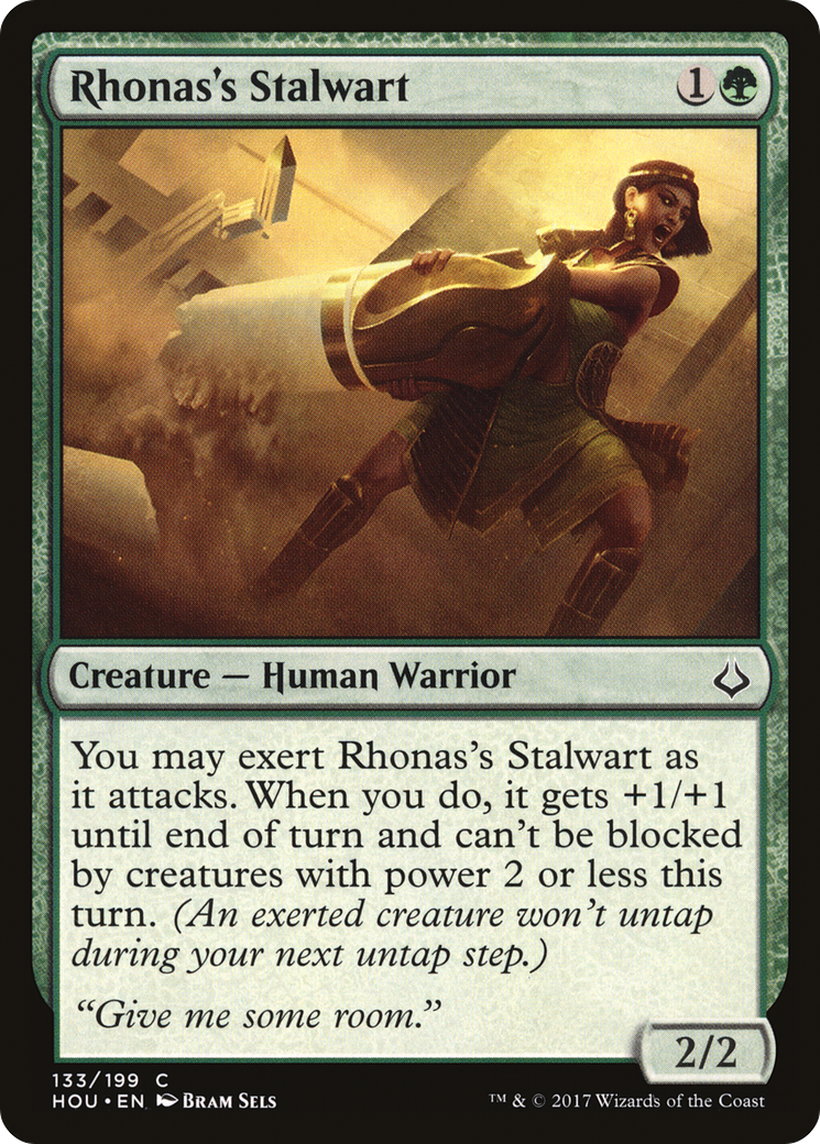 Image of Rhonas's Stalwart (HOU-133) - Hour of Devastation