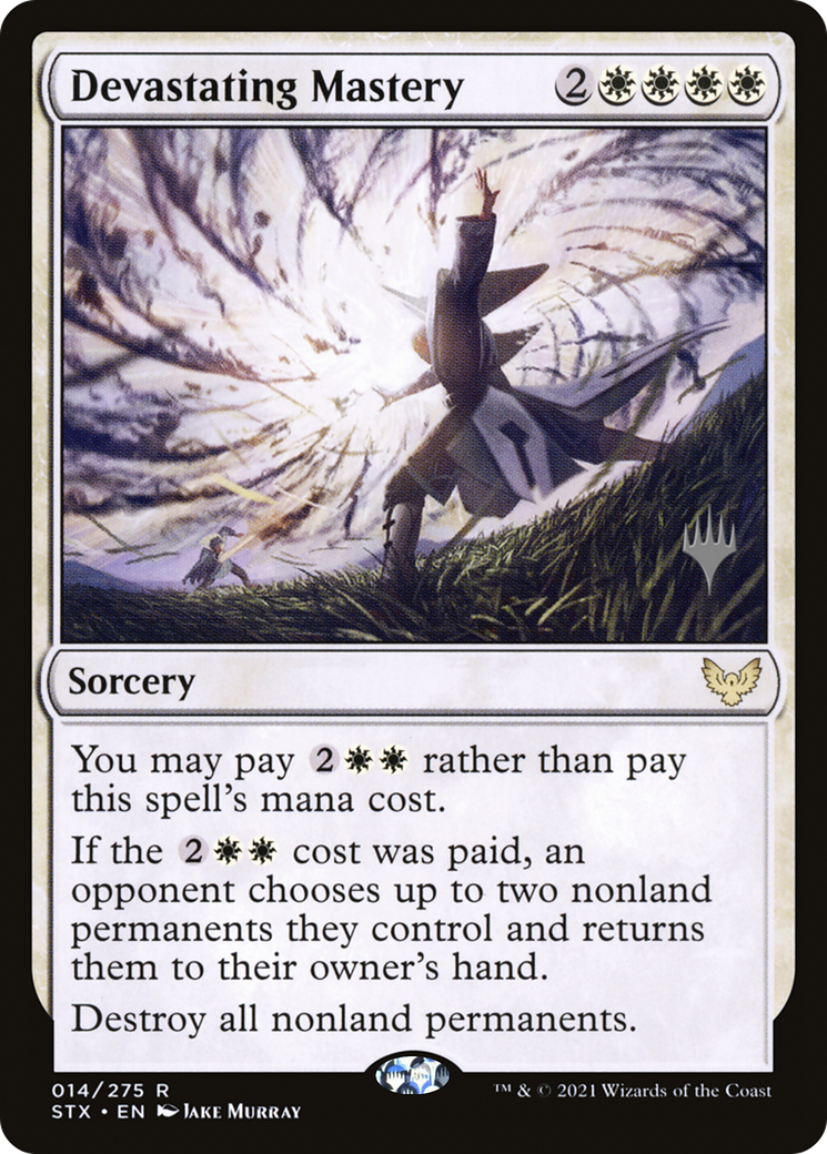Image of Devastating Mastery (PPSTX-14P) - Strixhaven: School of Mages Promos