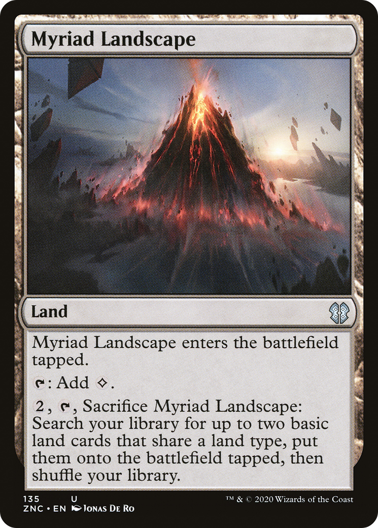 Image of Myriad Landscape (ZNC-135) - Zendikar Rising Commander