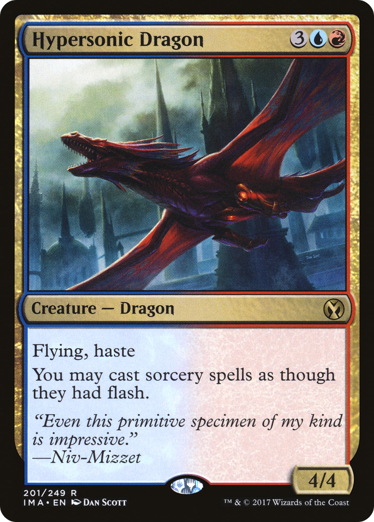Image of Hypersonic Dragon (IMA-201) - Iconic Masters