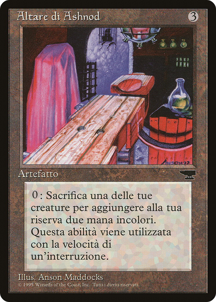 Image of Ashnod's Altar (Italian) - 