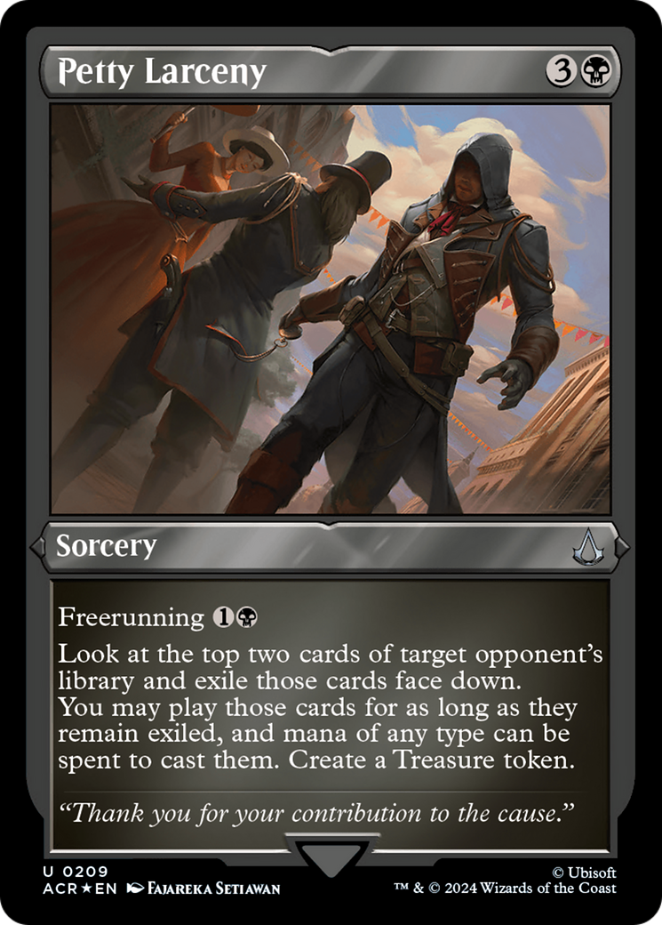 Image of Petty Larceny (ACR-209) - Assassin's Creed Etched Foil
