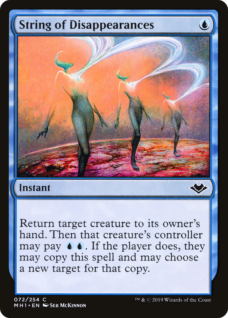 Image of String of Disappearances (MH1-072) - Modern Horizons Foil