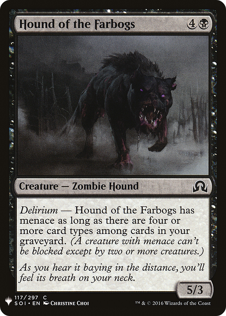 Image of Hound of the Farbogs (LIST-SOI-117) - The List
