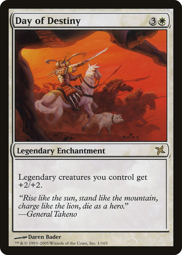 Image of Day of Destiny (BOK-001) - Betrayers of Kamigawa Foil