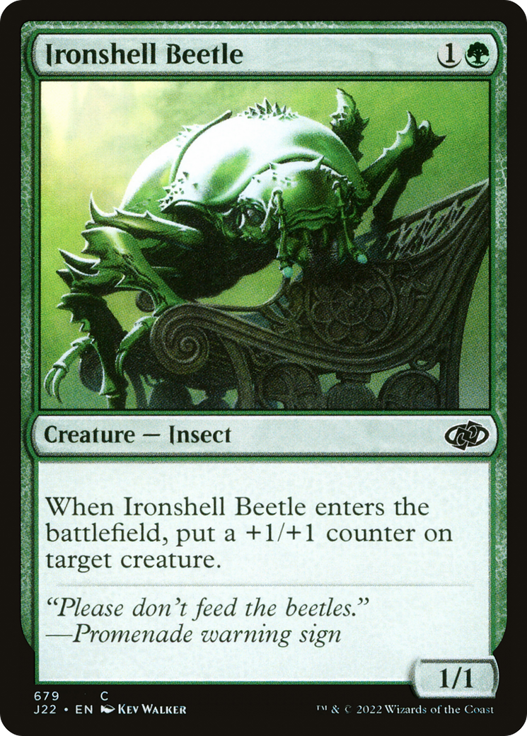Image of Ironshell Beetle (J22-679) - Jumpstart 2022
