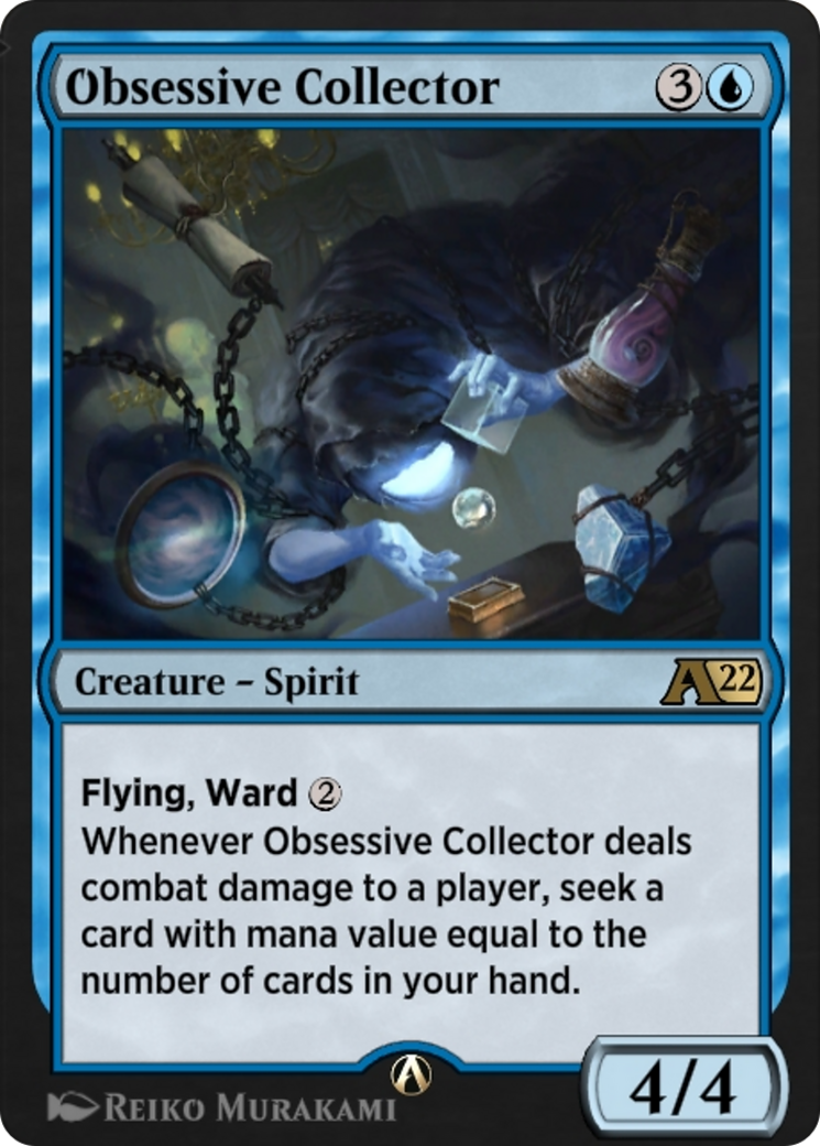Image of Obsessive Collector (Y22-019) - Alchemy: Innistrad