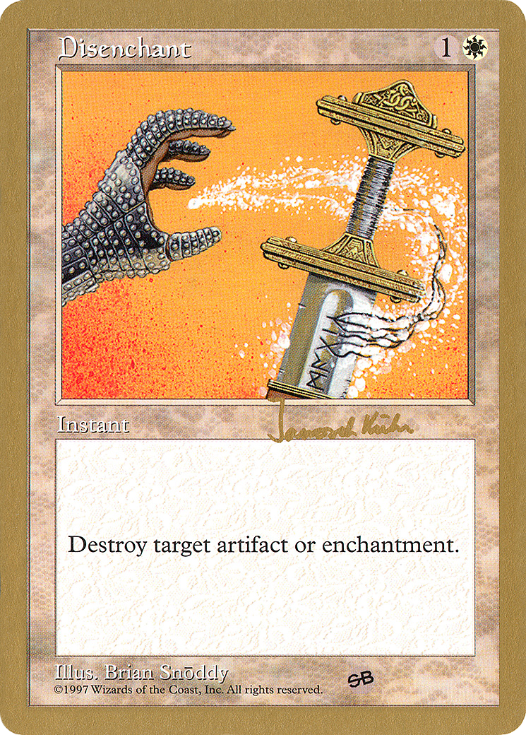 Image of Disenchant - 1997 Janosch Kuhn (5ED) (SB) (WCD-) - World Championship Decks 1997