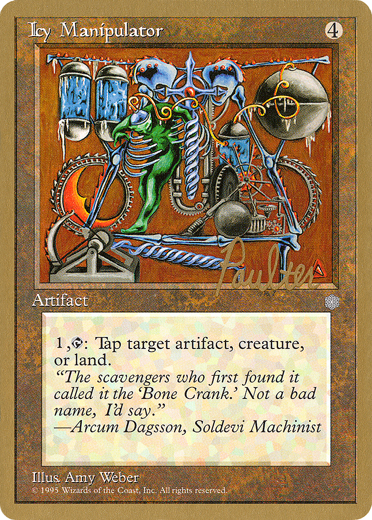 Image of Icy Manipulator - 1996 Preston Poulter (ICE) (WCD-) - Pro Tour Collector Set