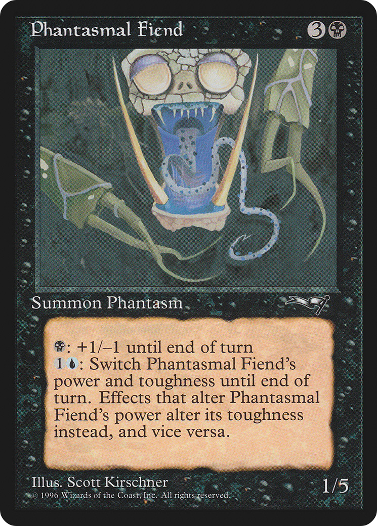 Image of Phantasmal Fiend (Close-up) (ALL-021) - Alliances