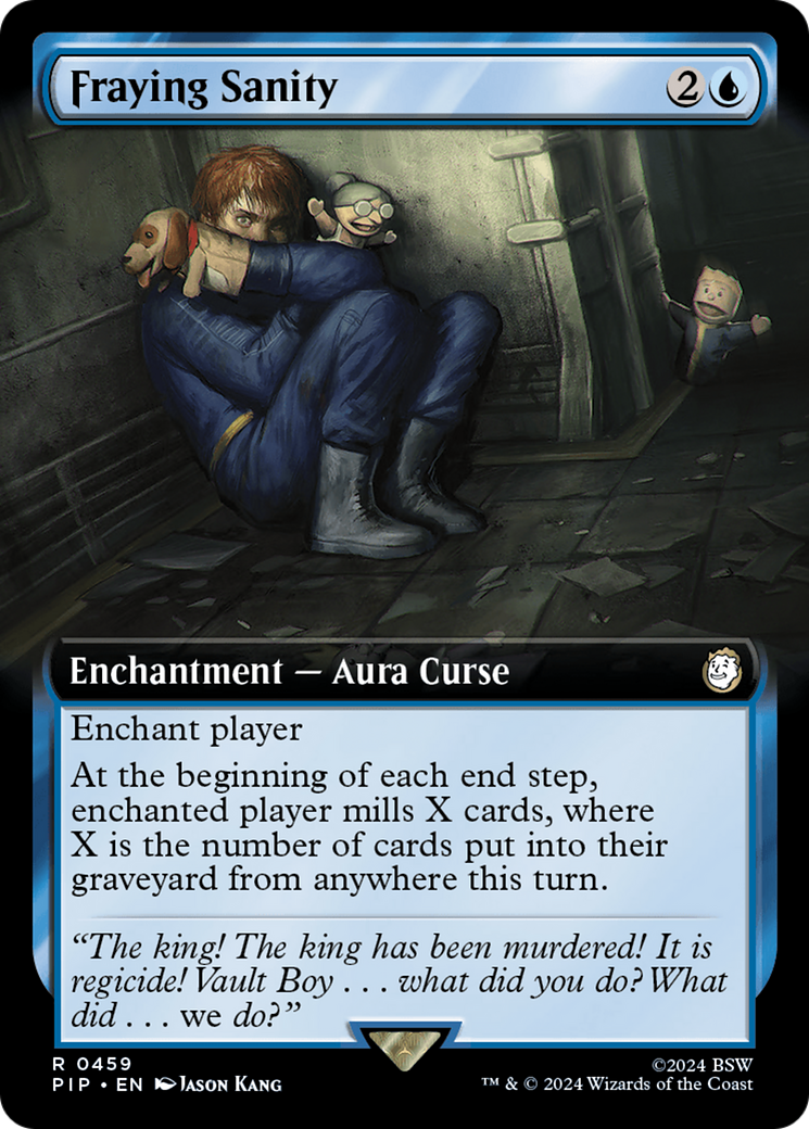 Image of Fraying Sanity (Extended Art) (PIP-459) - Fallout: (Extended Art) Foil