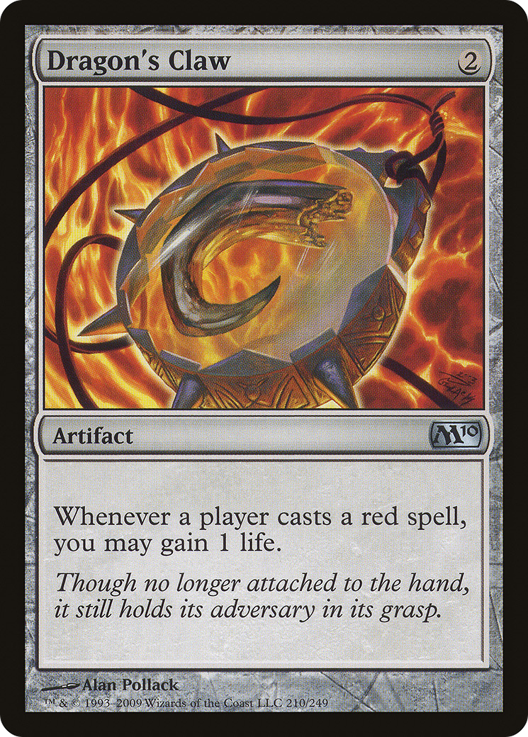 Image of Dragon's Claw (M10-210) - Magic 2010 Foil