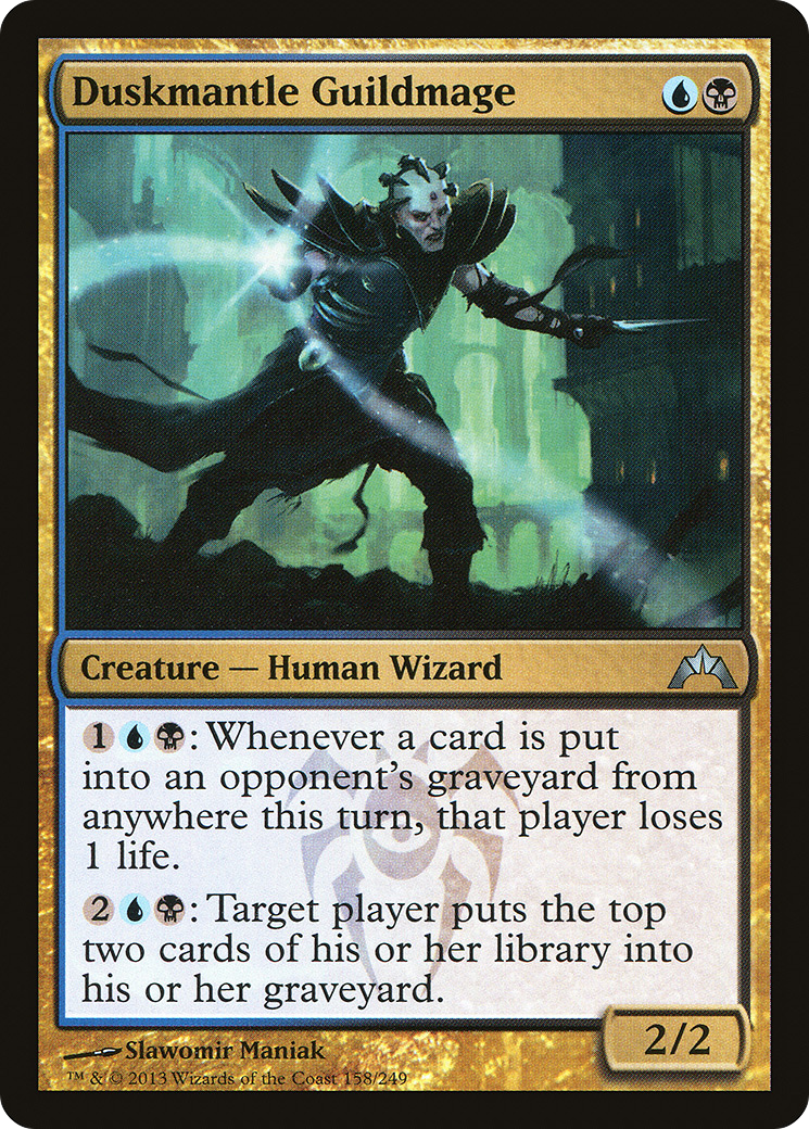 Image of Duskmantle Guildmage (GTC-158) - Gatecrash