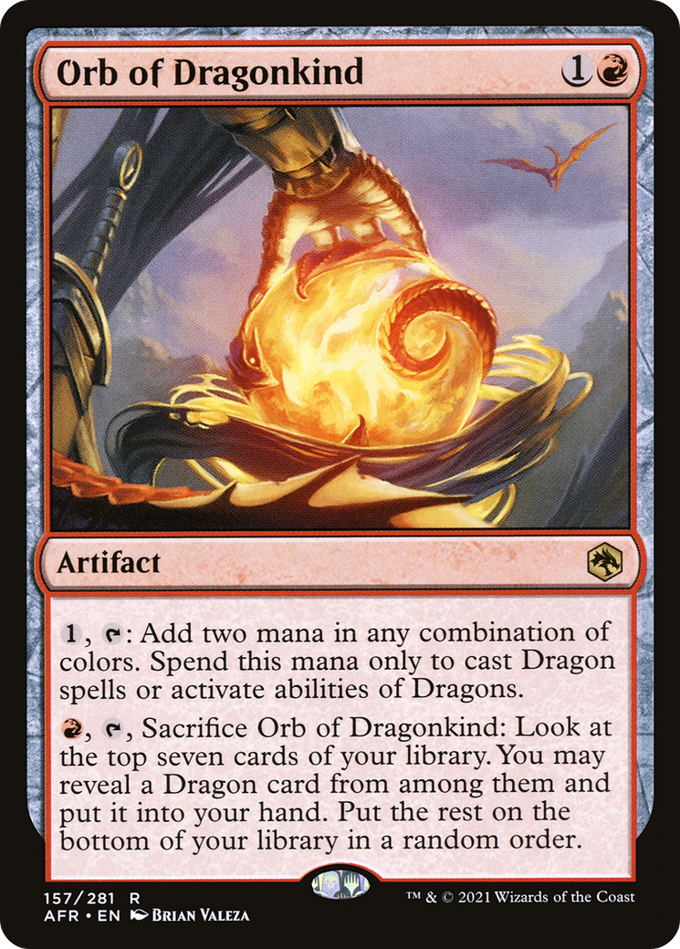 Image of Orb of Dragonkind (AFR-157) - Adventures in the Forgotten Realms Foil