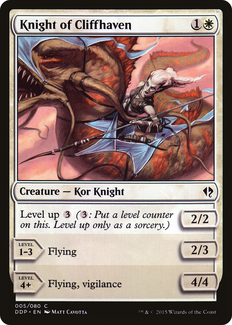 Image of Knight of Cliffhaven (DDP-005) - Duel Decks: Zendikar vs. Eldrazi