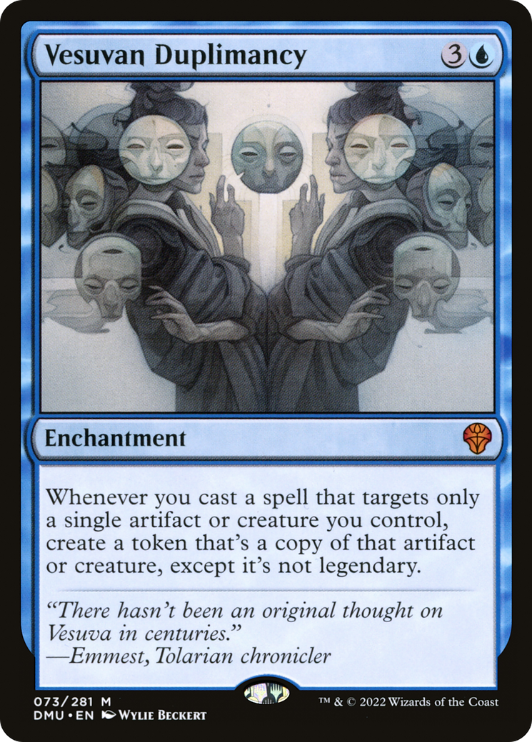 Image of Vesuvan Duplimancy (DMU-073) - Dominaria United