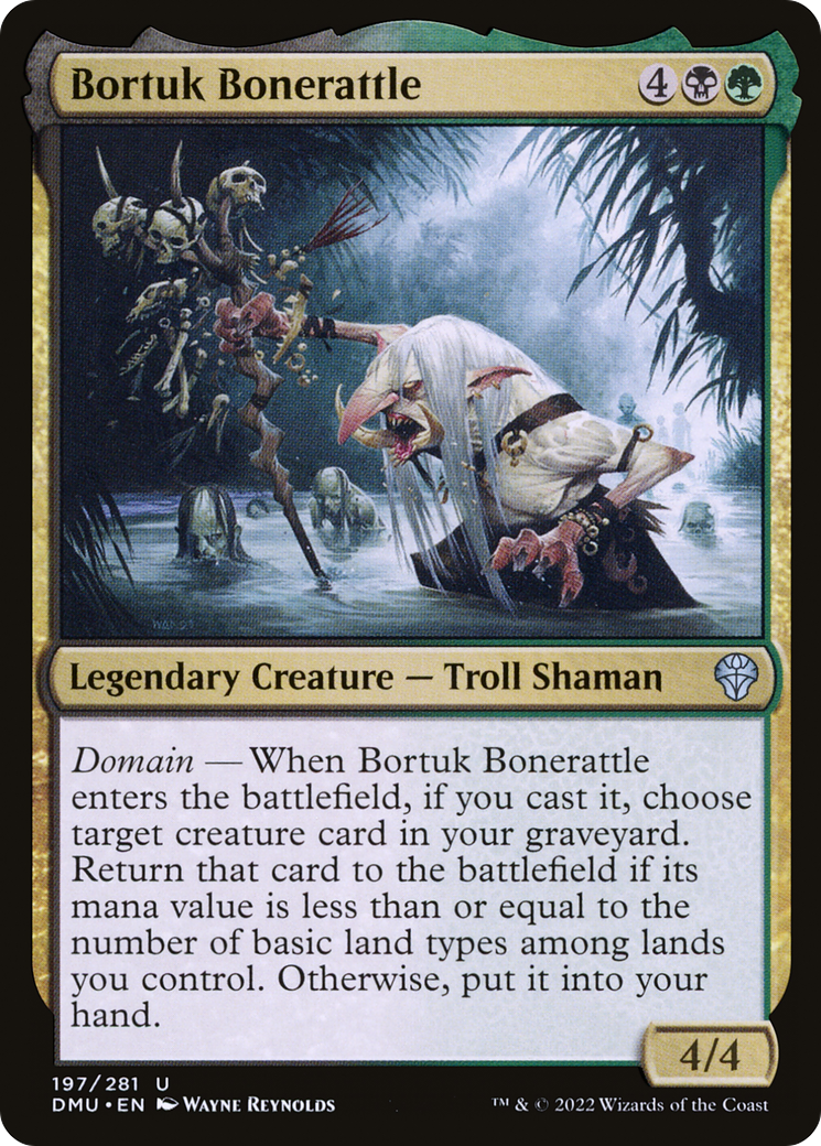 Image of Bortuk Bonerattle (DMU-197) - Dominaria United Foil