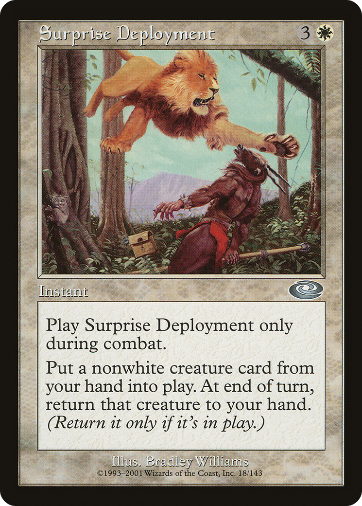 Image of Surprise Deployment (PLS-018) - Planeshift