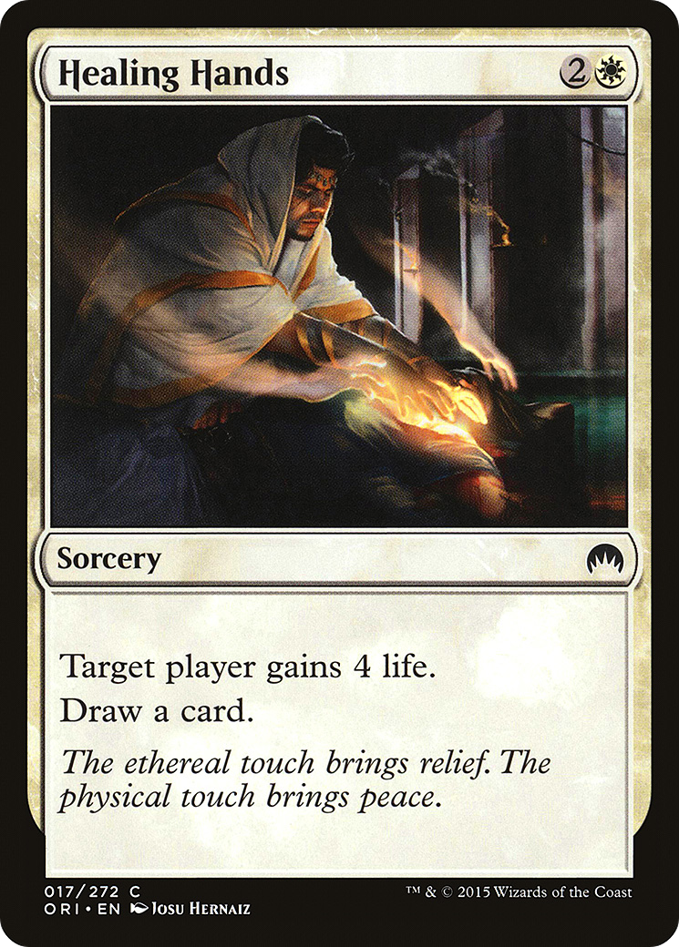 Image of Healing Hands (ORI-017) - Magic Origins Foil