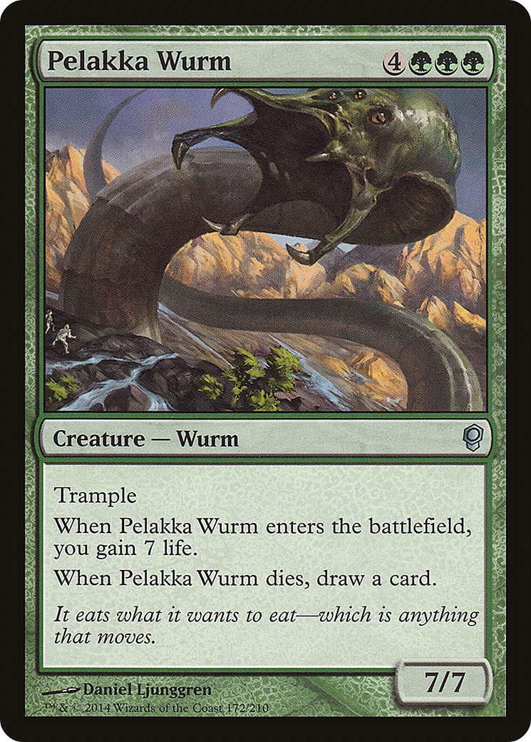Image of Pelakka Wurm (CNS-172) - Conspiracy Foil