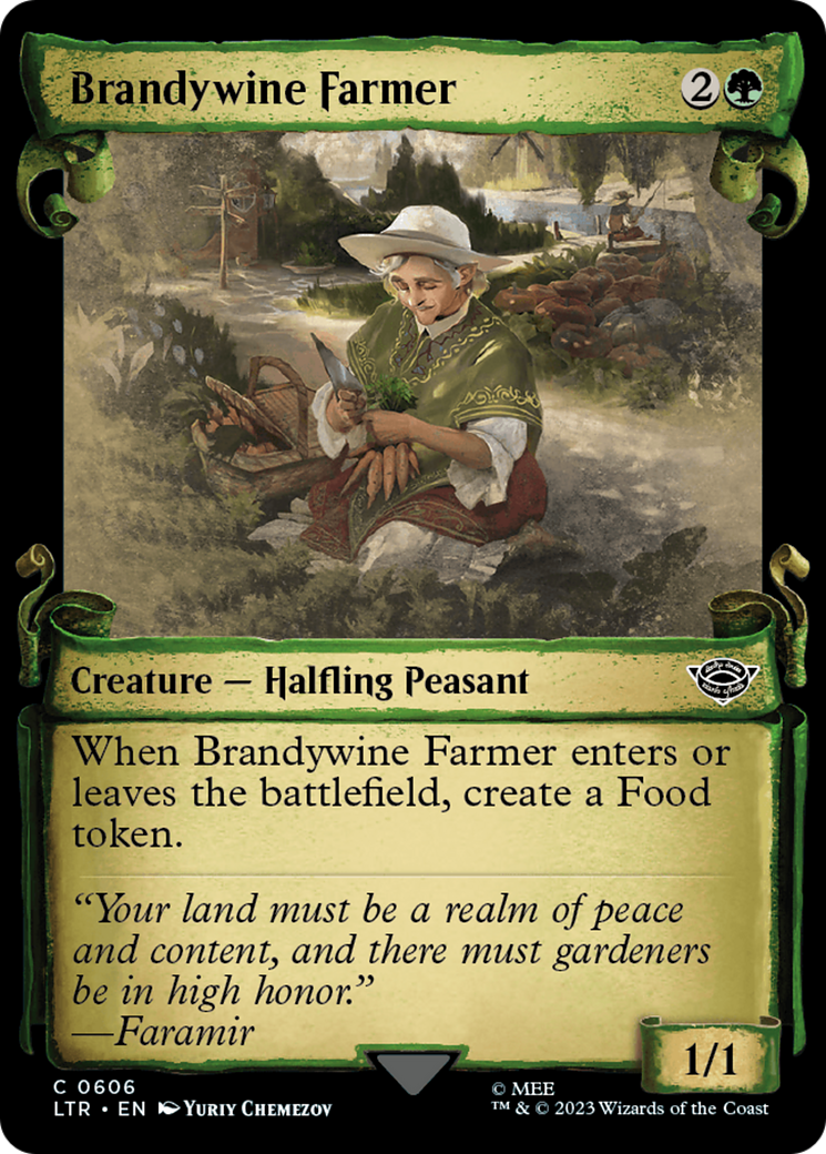 Image of Brandywine Farmer (Showcase Scrolls) (LTR-606) - The Lord of the Rings: Tales of Middle-earth: (Showcase)