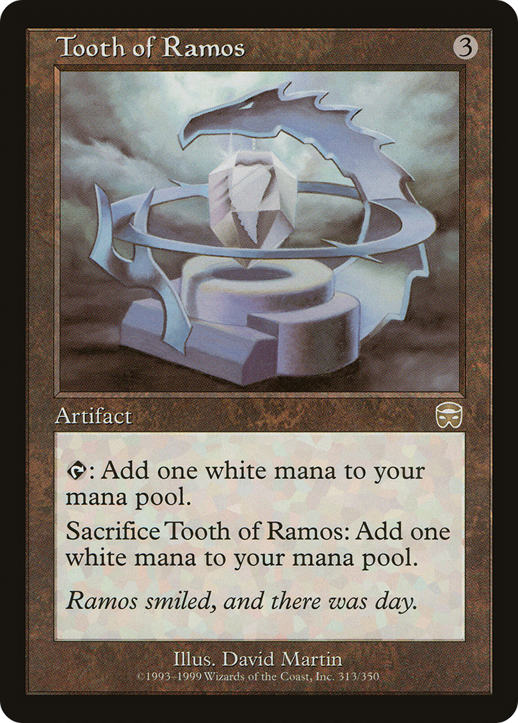 Image of Tooth of Ramos (MMQ-313) - Mercadian Masques Foil
