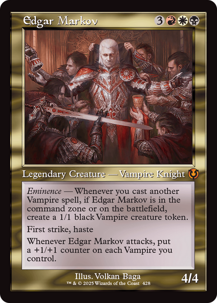 Image of Edgar Markov (Retro Frame) (INR-428) - Innistrad Remastered