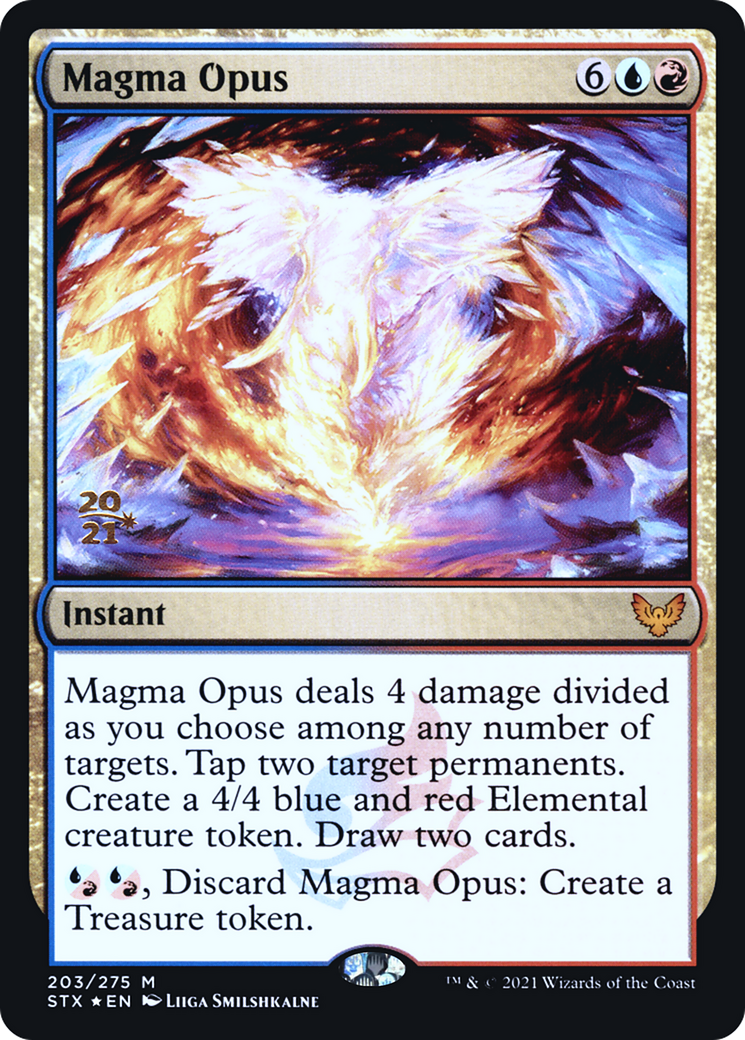 Image of Magma Opus (PRE-203) - Strixhaven: School of Mages Promos Foil