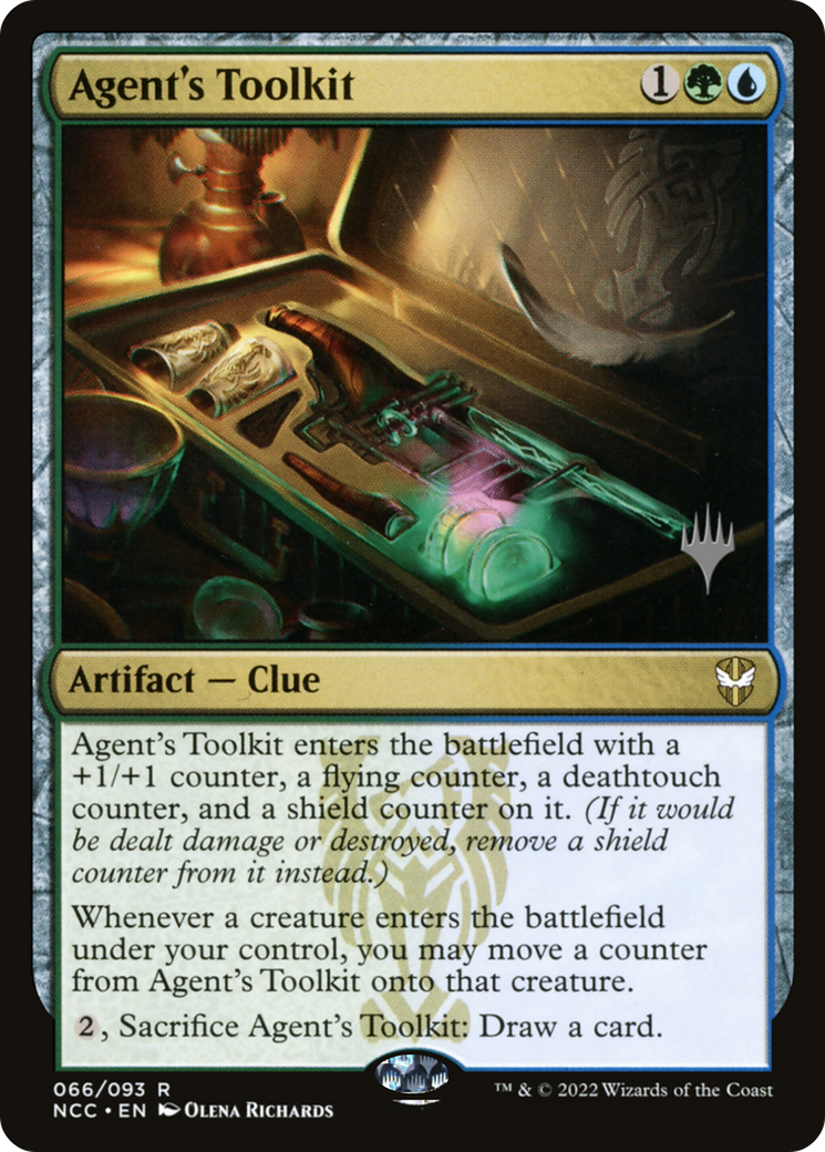 Image of Agent's Toolkit (PPSNC-066) - New Capenna Commander Promos Foil