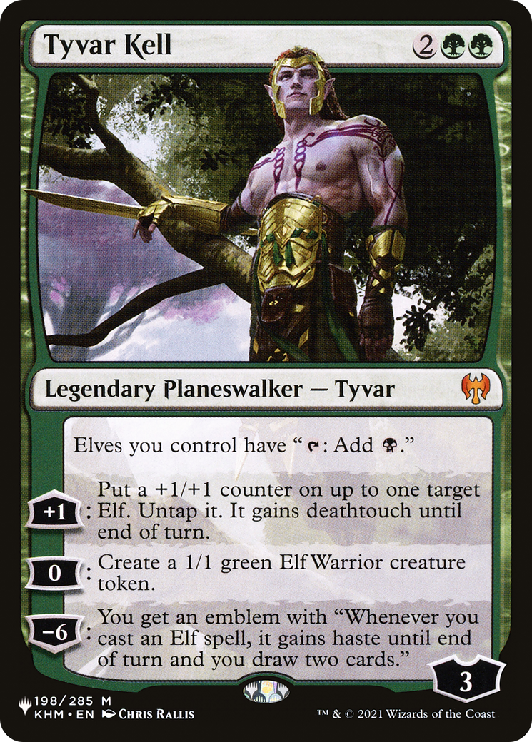 Image of Tyvar Kell (LIST-KHM-198) - The List