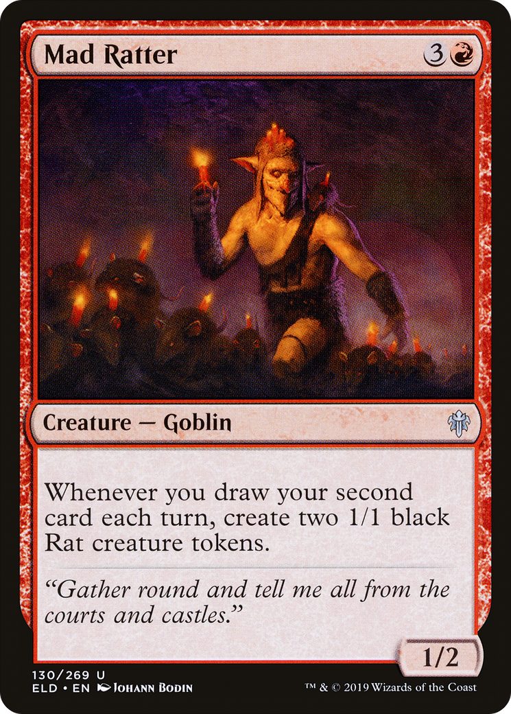 Image of Mad Ratter (ELD-130) - Throne of Eldraine
