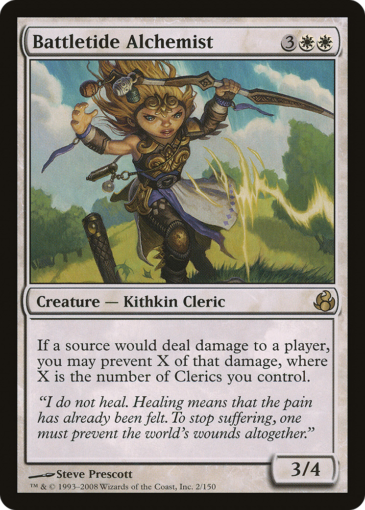 Image of Battletide Alchemist (MOR-002) - Morningtide Foil
