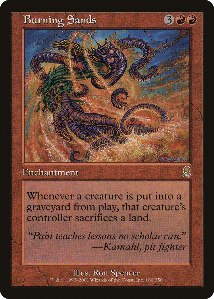 Image of Burning Sands (ODY-180) - Odyssey Foil