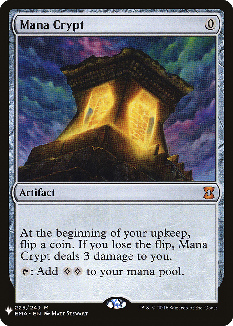 Image of Mana Crypt (LIST-EMA-225) - The List
