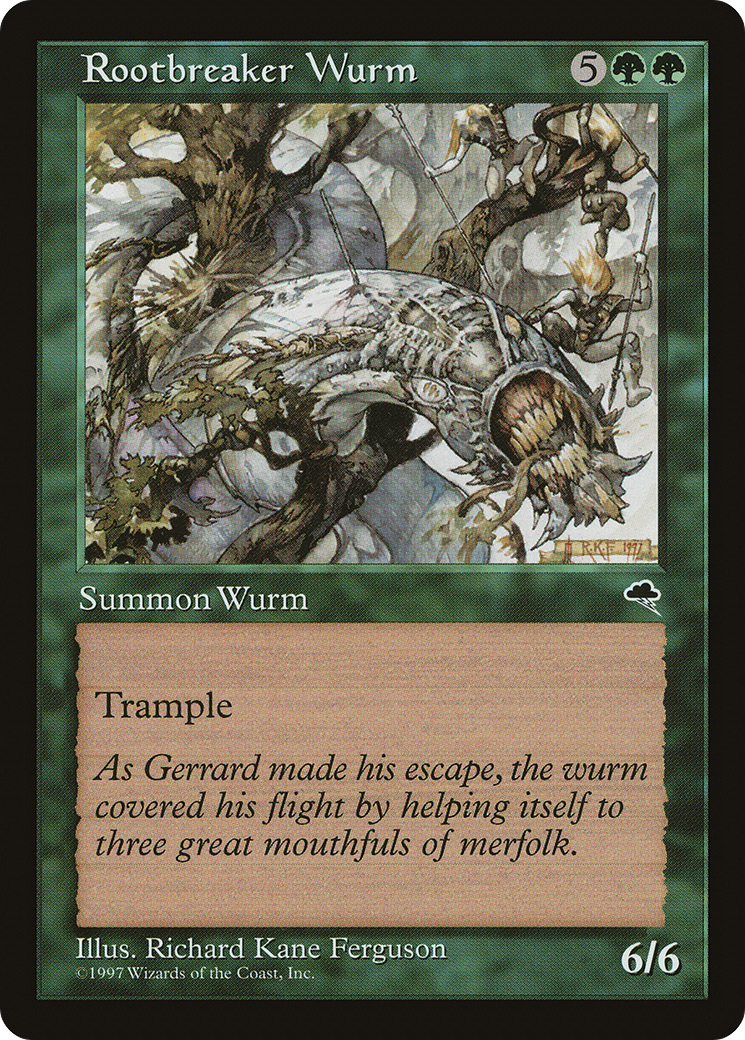 Image of Rootbreaker Wurm (TMP-251) - Tempest