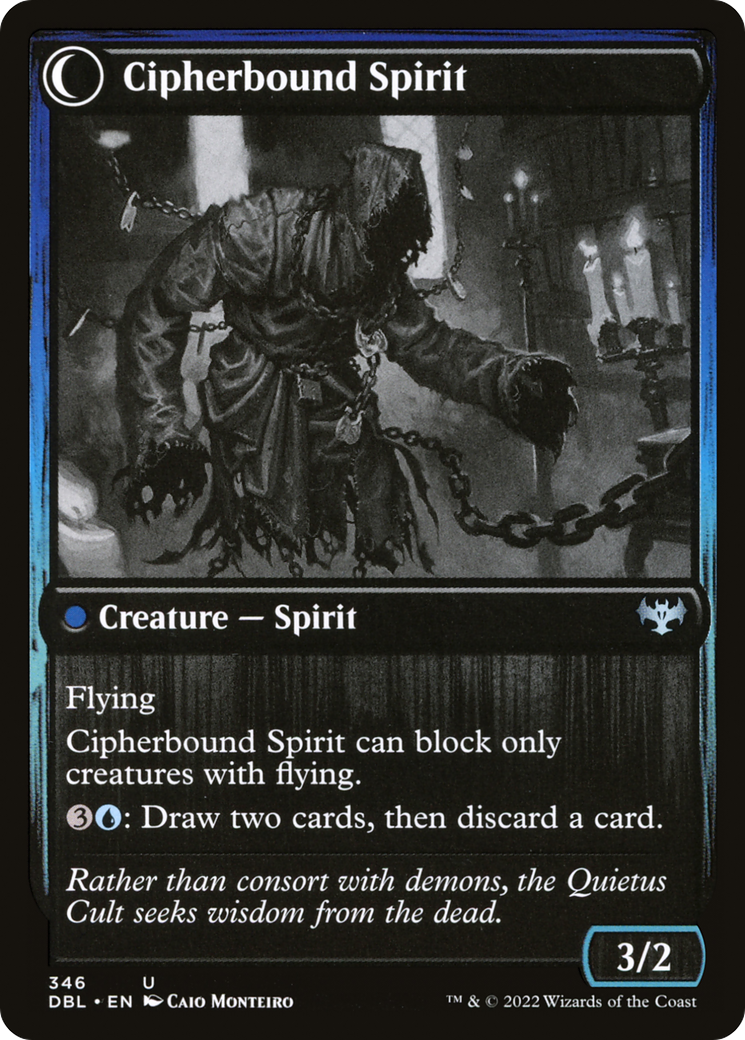 Image of Soulcipher Board (DBL-346) - Innistrad: Double Feature: (Double Faced Transform) Foil