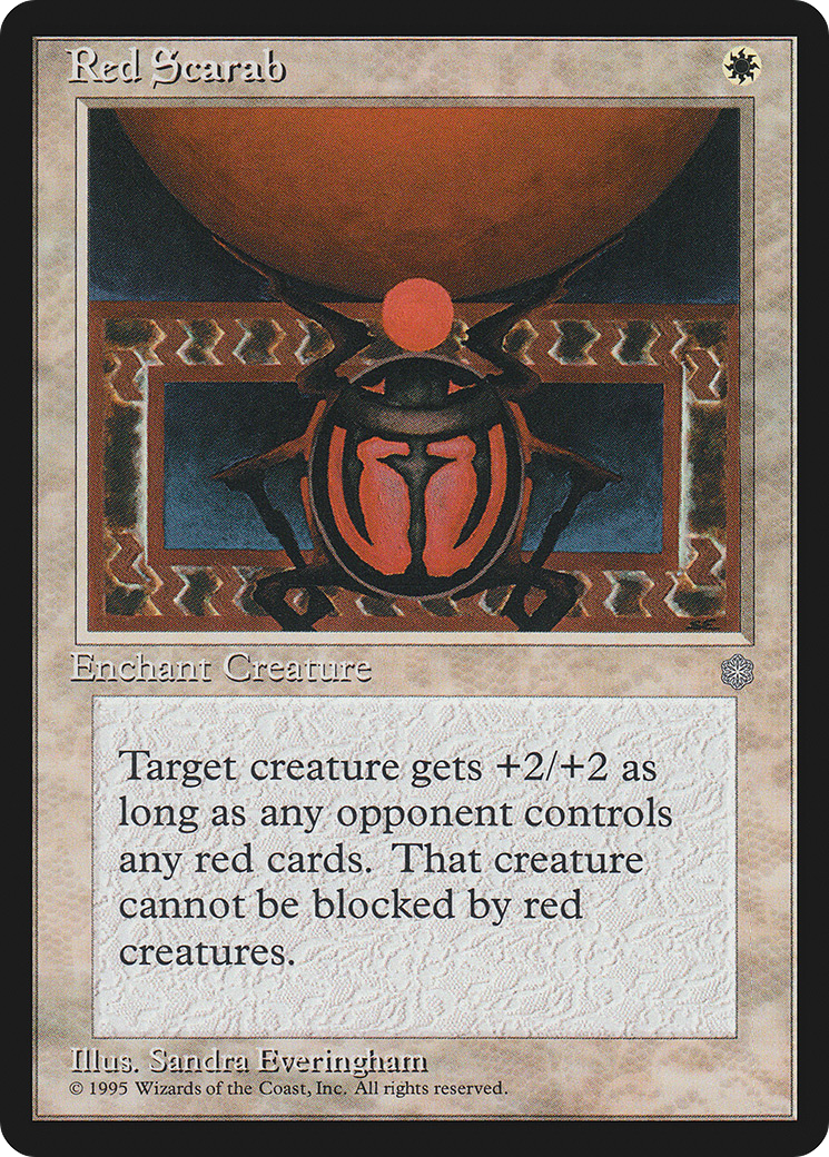 Image of Red Scarab (ICE-) - Ice Age