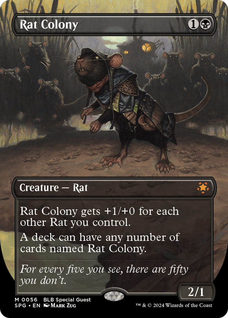 Image of Rat Colony (Borderless) (SPG-056) - Special Guests (Borderless)