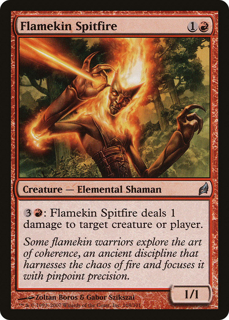 Image of Flamekin Spitfire (LRW-168) - Lorwyn