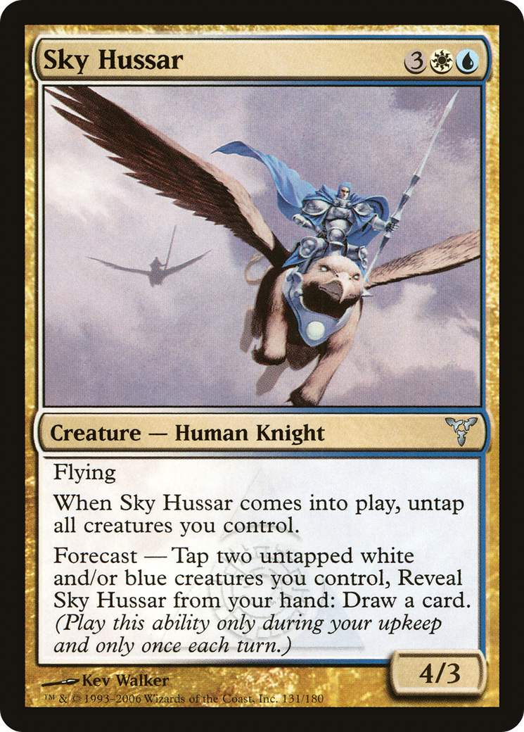 Image of Sky Hussar (DIS-131) - Dissension Foil