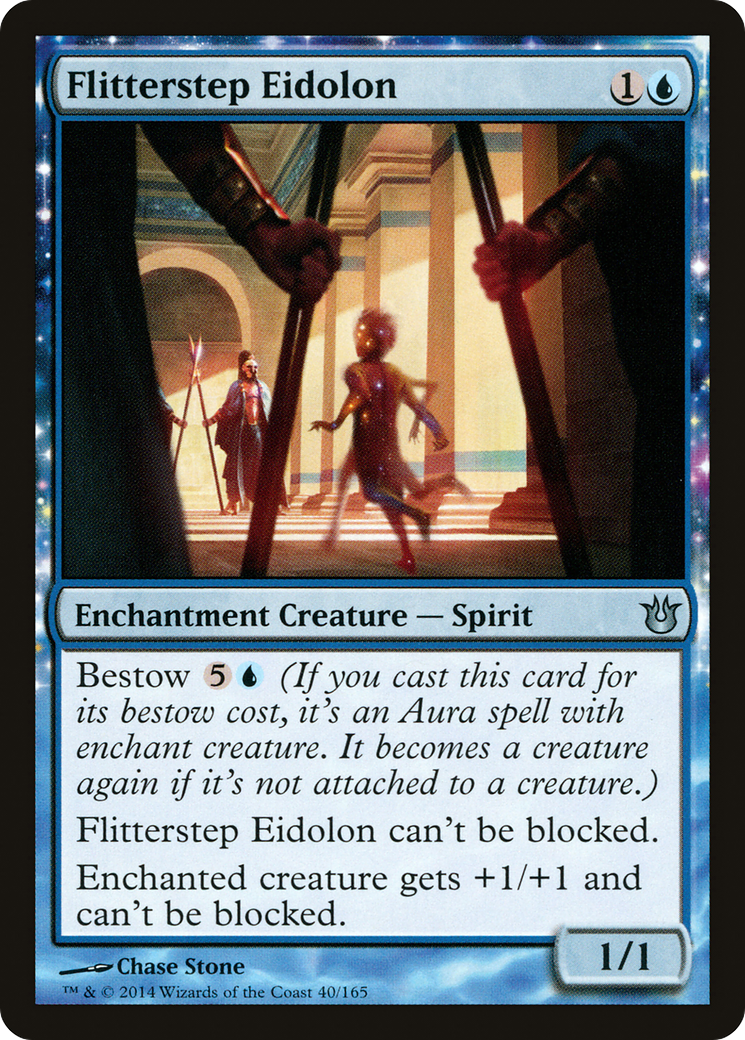 Image of Flitterstep Eidolon (BNG-040) - Born of the Gods: (enchantment) Foil