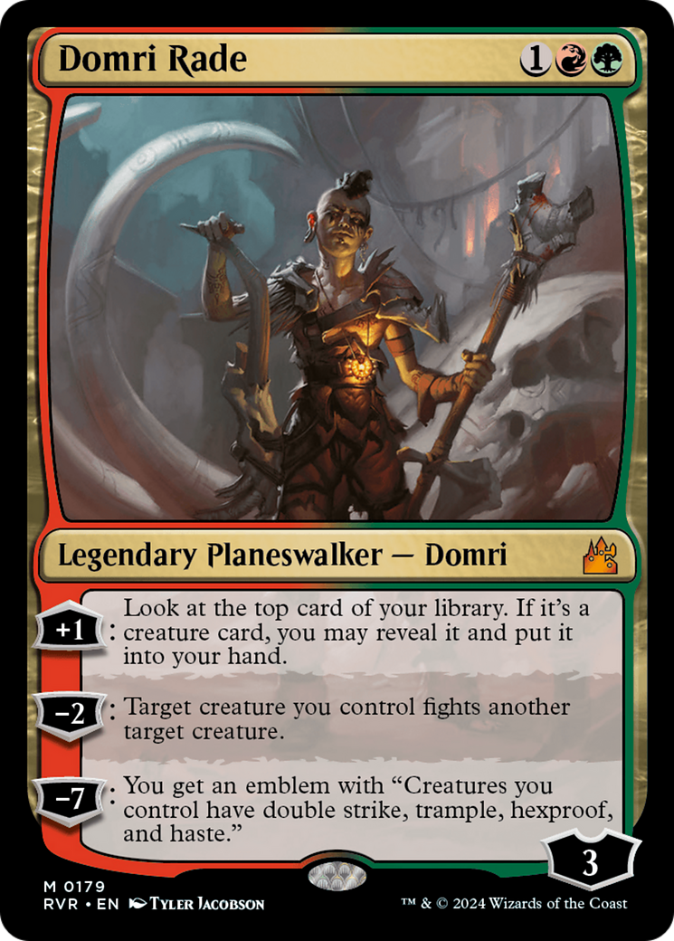 Image of Domri Rade (RVR-179) - Ravnica Remastered